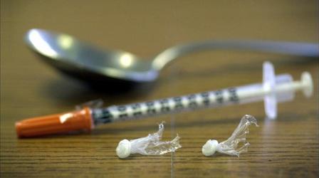 Video thumbnail: PBS NewsHour On the campaign trail in NH, heartbreak over heroin