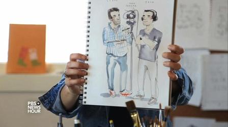 Video thumbnail: PBS NewsHour How drawing opens up doors for this documentarian