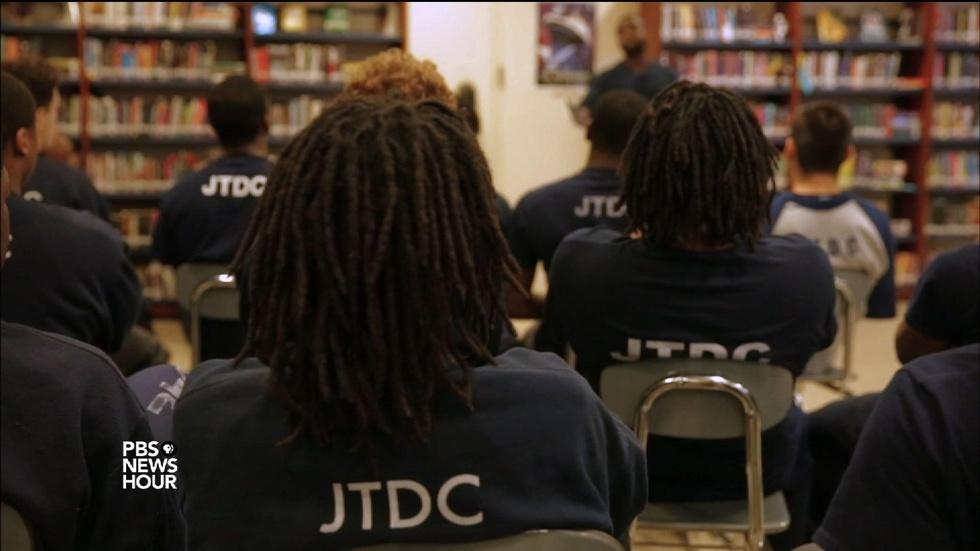 Poetry helps youth at a juvenile detention center find peace image