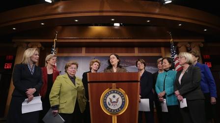 Video thumbnail: PBS NewsHour How a critical mass of women can change an institution