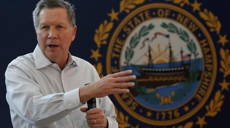 Video thumbnail: PBS NewsHour How the Sanders and Kasich campaigns see the fight for N.H.