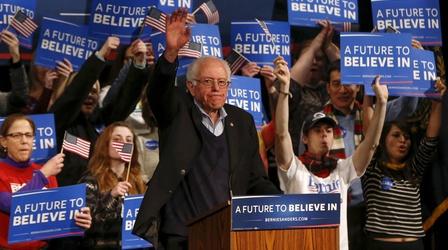 Video thumbnail: PBS NewsHour N.H. Democrats hear different visions for middle class