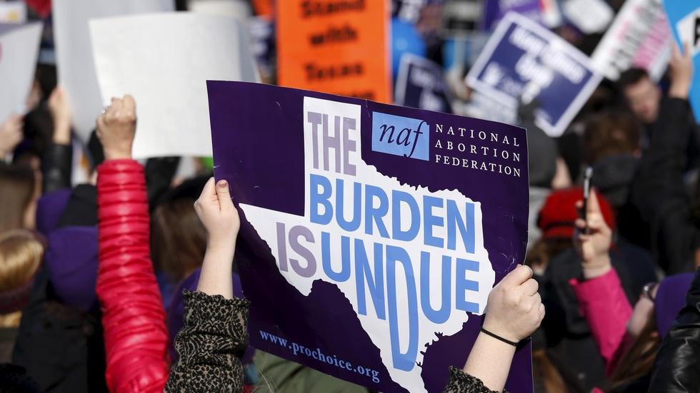 Scalia’s absence alters dynamic for abortion case image