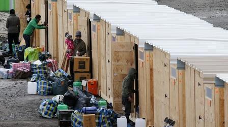 Video thumbnail: PBS NewsHour Can security forces screen refugees arriving in Europe?