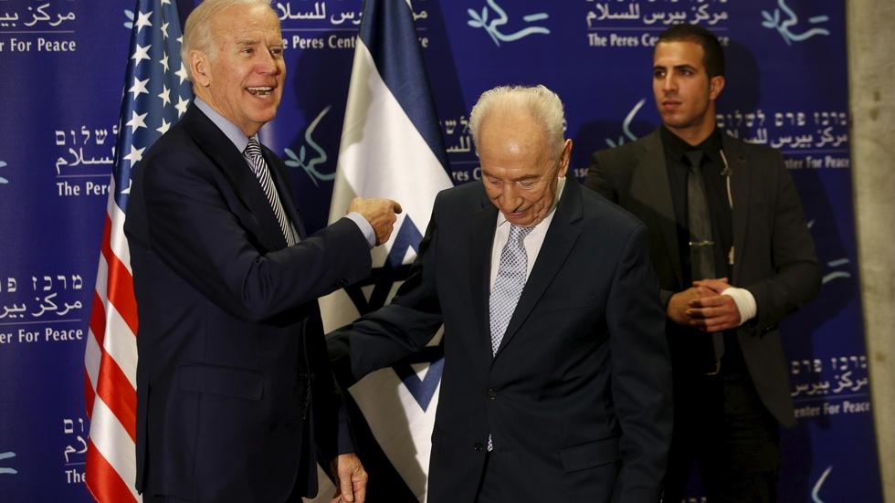 In Israel, Biden aspires to push peace talks forward image