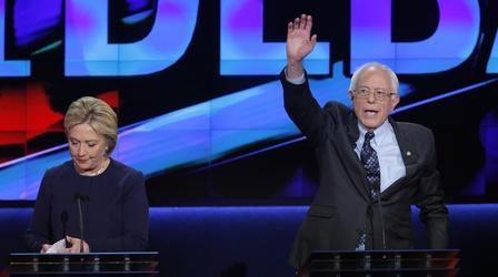 Video thumbnail: PBS NewsHour Eyes on Democratic debate after Sanders triumphs in Michigan