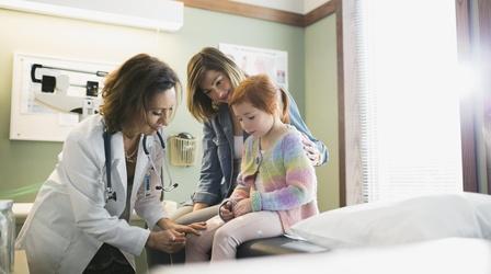 Video thumbnail: PBS NewsHour Pediatric guidelines now urge holistic health checks