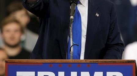 Video thumbnail: PBS NewsHour Trump holds two rallies in Ohio Saturday