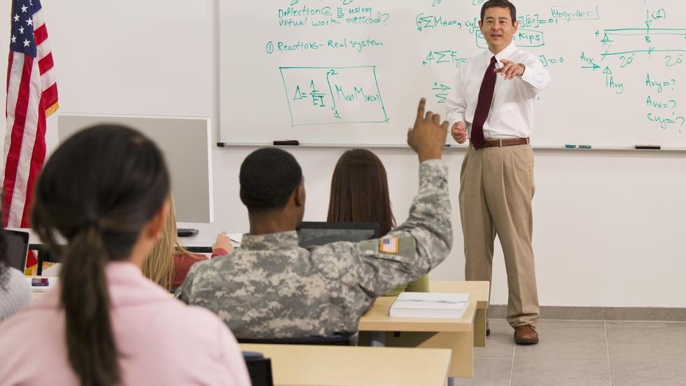 When veterans enroll, they’re not just students image