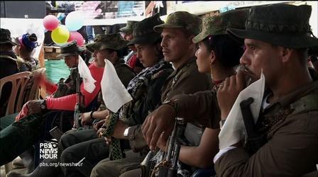 Video thumbnail: PBS NewsHour How FARC rebels are preparing for peace