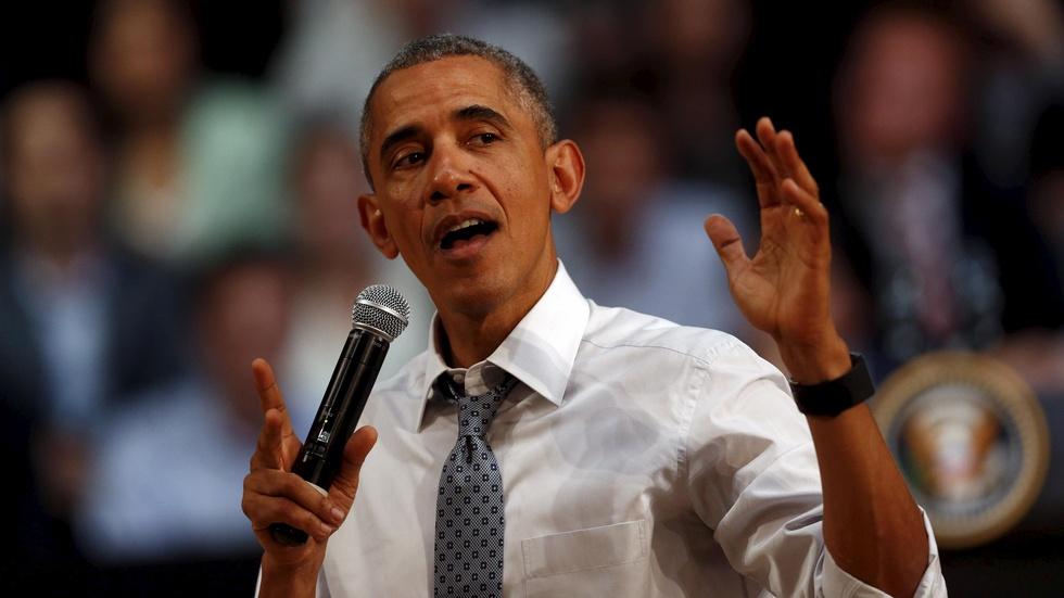 News Wrap: Obama defends strategy against terrorism image