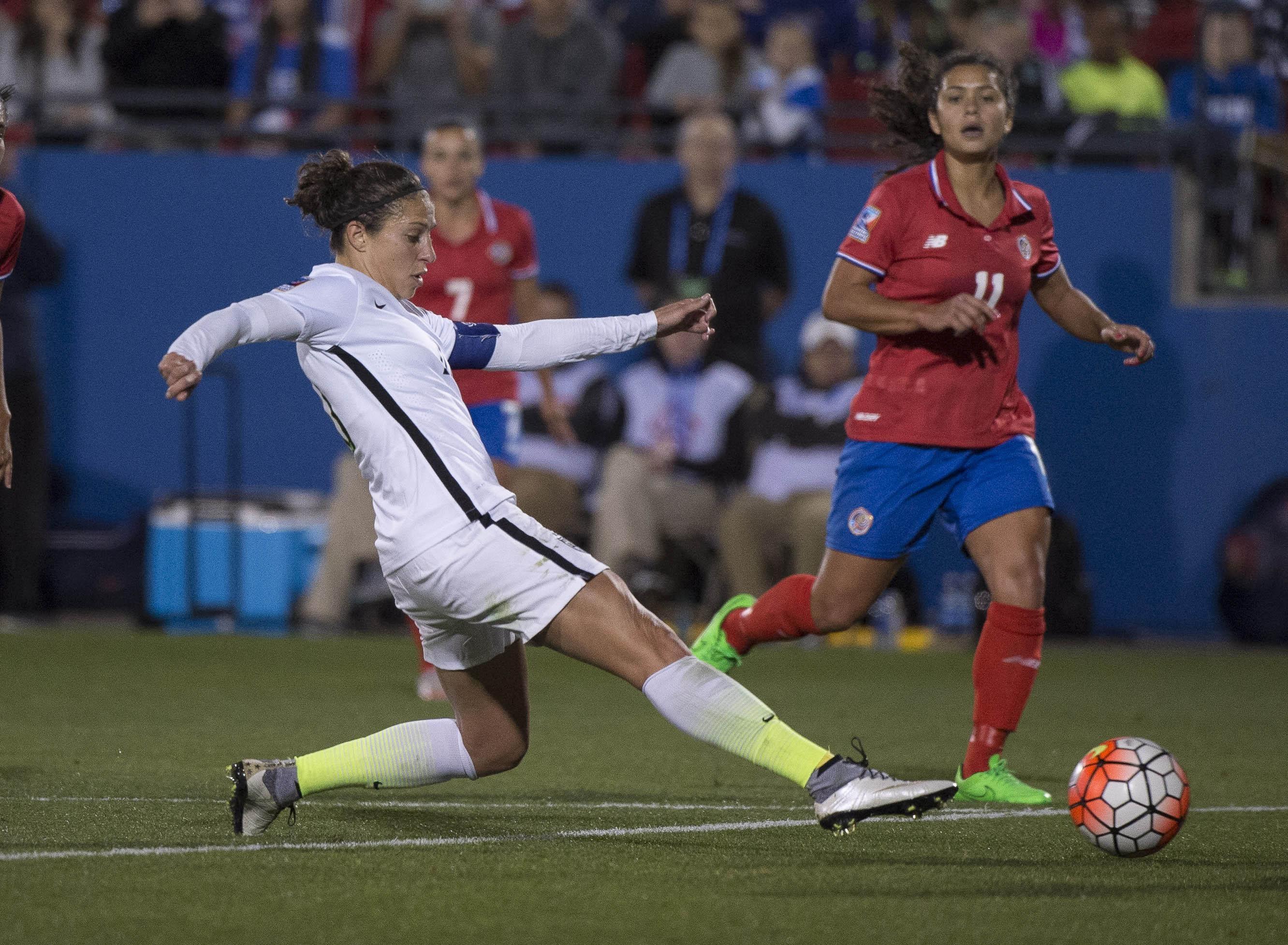 Women’s soccer players sue over wage gap