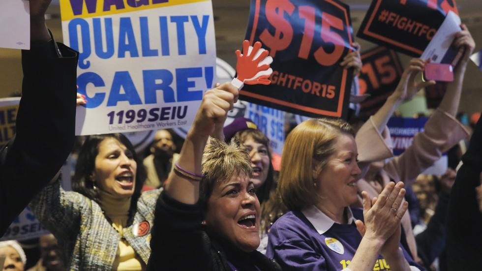 Is a $15 minimum wage a boon or a risk for low-paid workers? image
