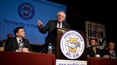 Video thumbnail: PBS NewsHour Democrats swap shots over qualifications