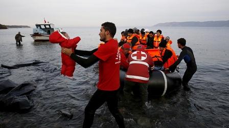 Video thumbnail: PBS NewsHour Lesbos braces for hardship as tourism declines