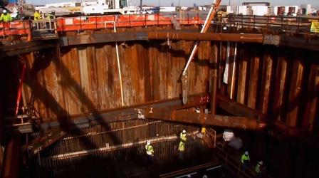 Video thumbnail: PBS NewsHour Should the private sector rebuild American infrastructure?