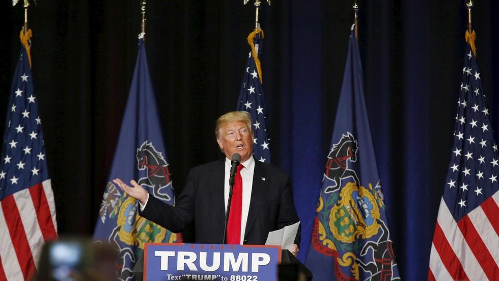 Trump rails against rivals’ deal to step aside image