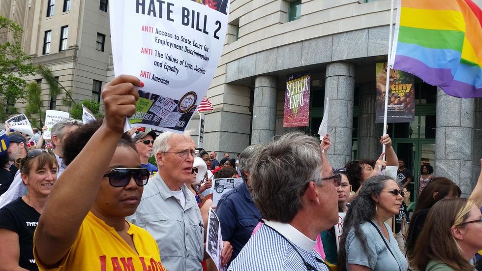 How N.C.'s bathroom law sparked a business backlash image