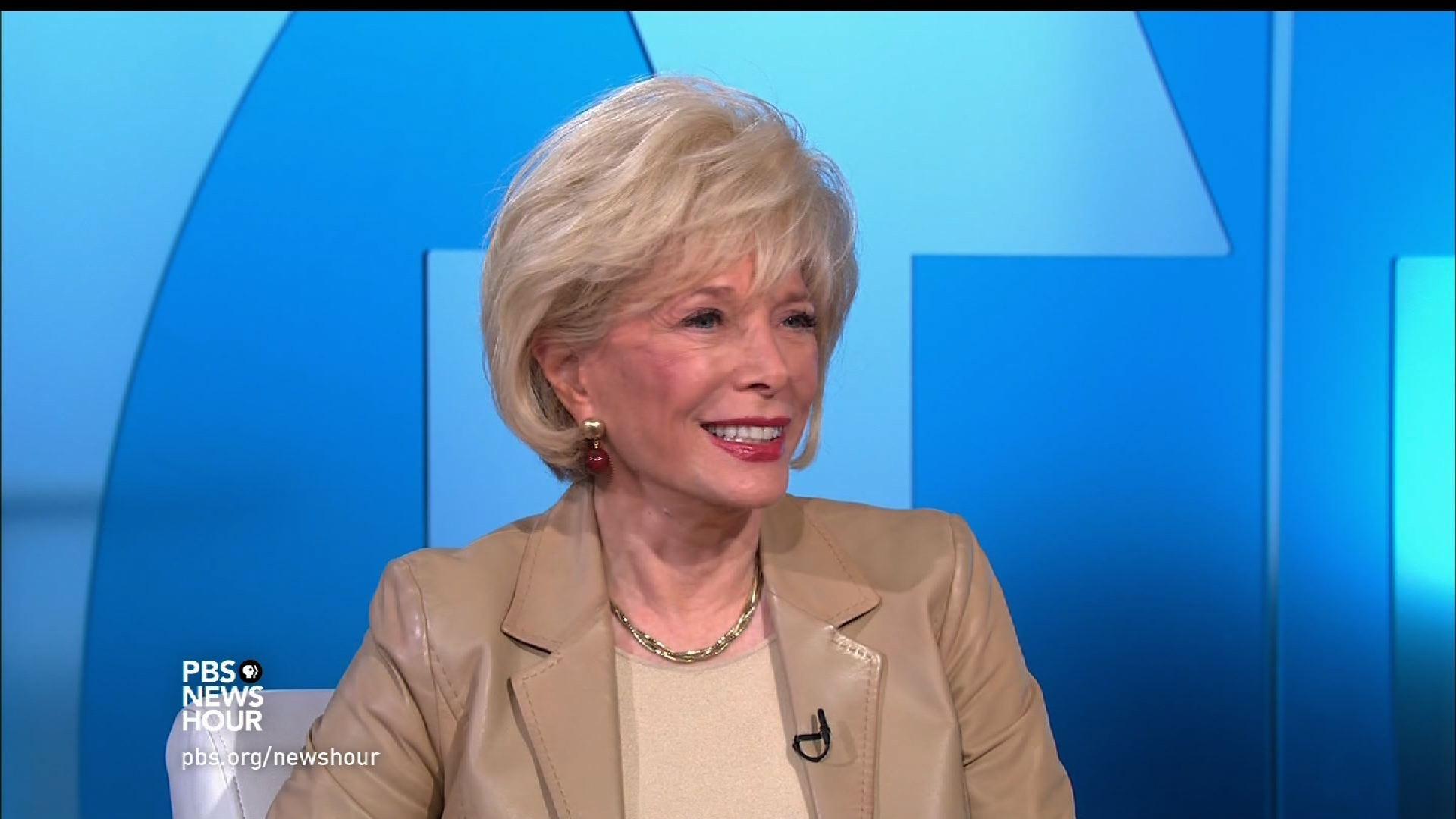 leslie stahl hairstyle