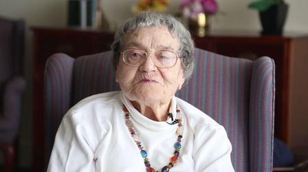 Video thumbnail: PBS NewsHour She’s 91 but she feels 15. Here’s her secret