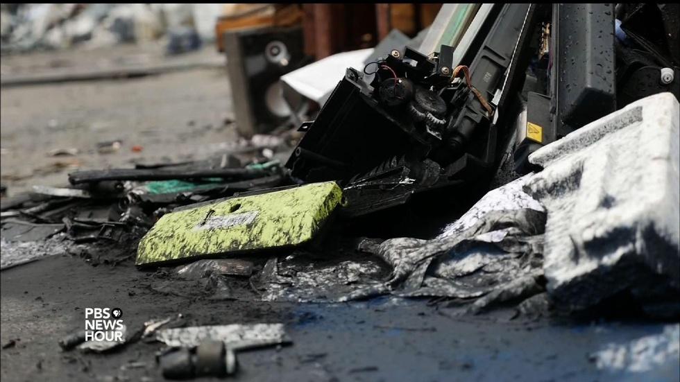 What actually happens to your recycled electronics? image