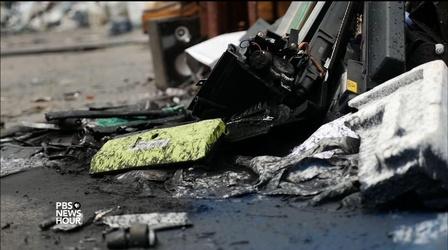 Video thumbnail: PBS NewsHour What actually happens to your recycled electronics?