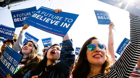 Video thumbnail: PBS NewsHour Was Nevada Democratic party fight sign of trouble to come?