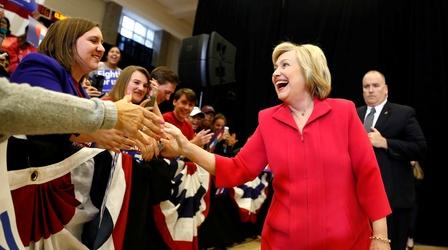 Video thumbnail: PBS NewsHour ‘I will be the nominee for my party,’ says Hillary Clinton