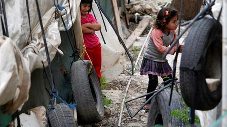 Video thumbnail: PBS NewsHour How Lebanon is coping with more than a million refugees