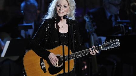 Video thumbnail: PBS NewsHour Judy Collins still turn, turn, turning with new album at 77