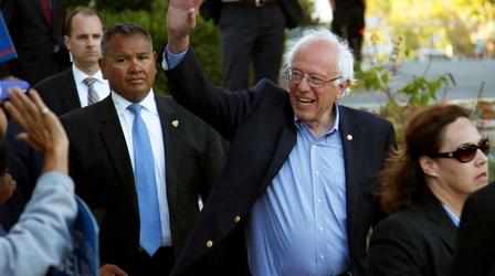 Video thumbnail: PBS NewsHour Can Sanders pull off upset win over Clinton in California?