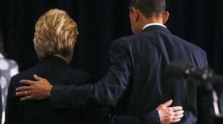 Video thumbnail: PBS NewsHour Obama grants Clinton endorsement; Sanders vows persistence