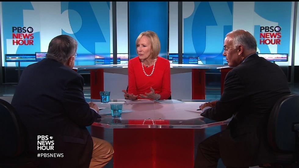 Shields and Brooks on Clinton victory, Trump’s ‘moral chasm’ image