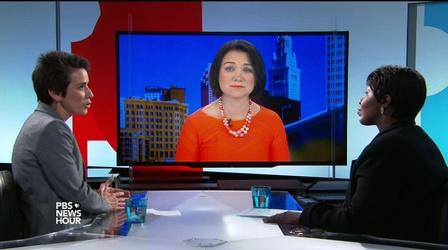 Video thumbnail: PBS NewsHour Donald Trump, Hillary Clinton react to Orlando mass shooting