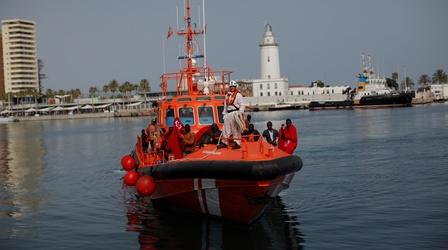 Video thumbnail: PBS NewsHour Problems driving migrant crisis persist