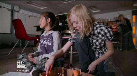 Video thumbnail: PBS NewsHour In education, ‘doing science’ rather than just memorizing it