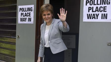 Video thumbnail: PBS NewsHour Scottish leaders renew push to exit UK following Brexit vote