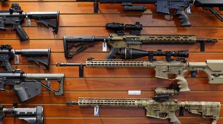 Video thumbnail: PBS NewsHour News Wrap: GOP gun and anti-terror bill faces opposition