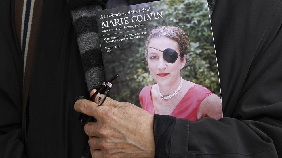 Family of slain journalist Marie Colvin sues Syria image