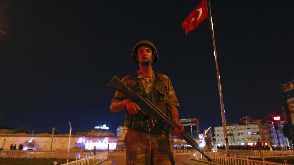 Turkish military says it has taken control of country image