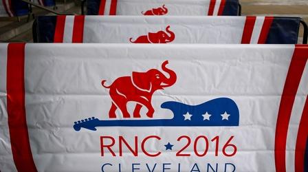 Video thumbnail: PBS NewsHour What to expect from the GOP convention in Cleveland