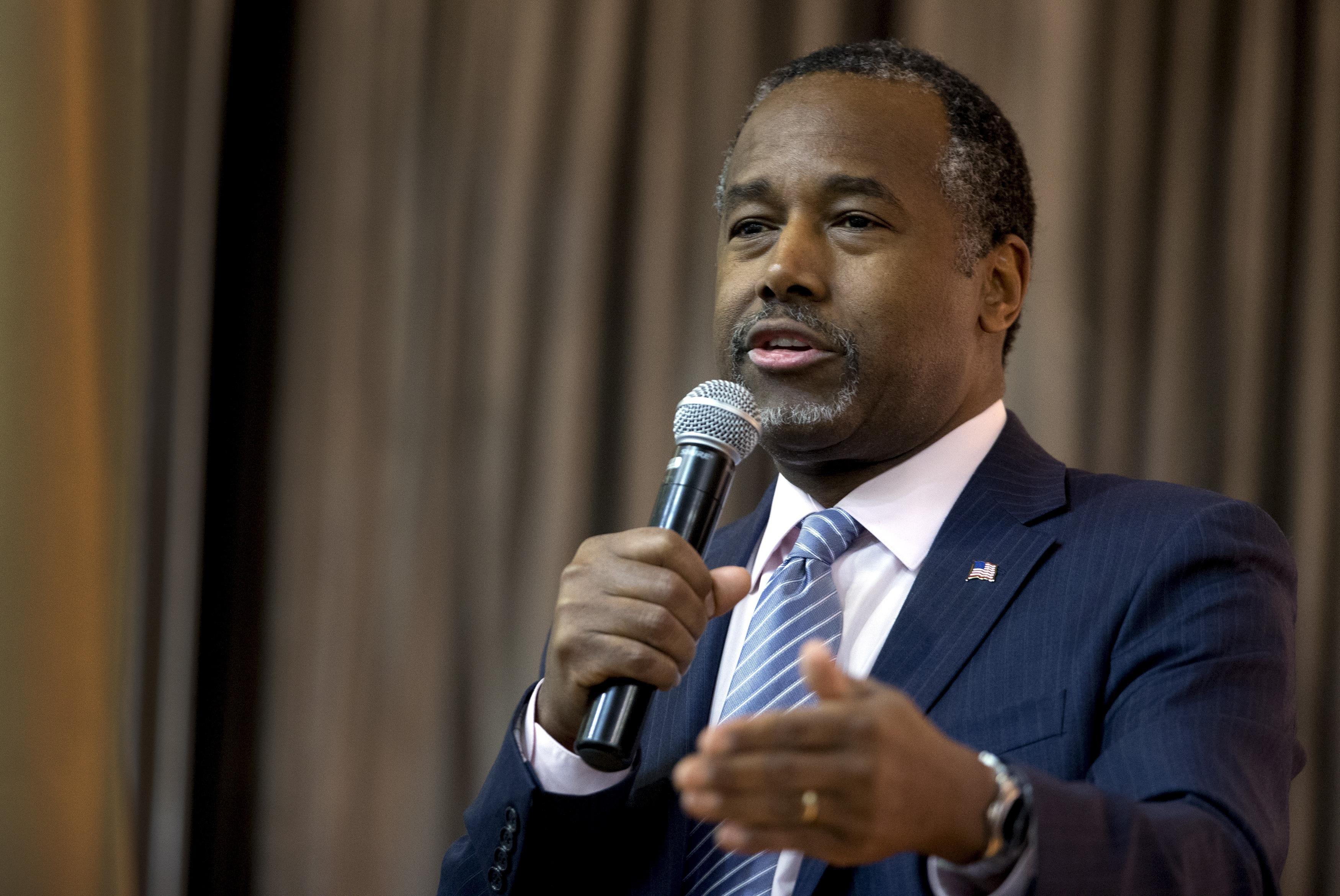 Dr. Ben Carson: it's tough for a nice guy to win a campaign