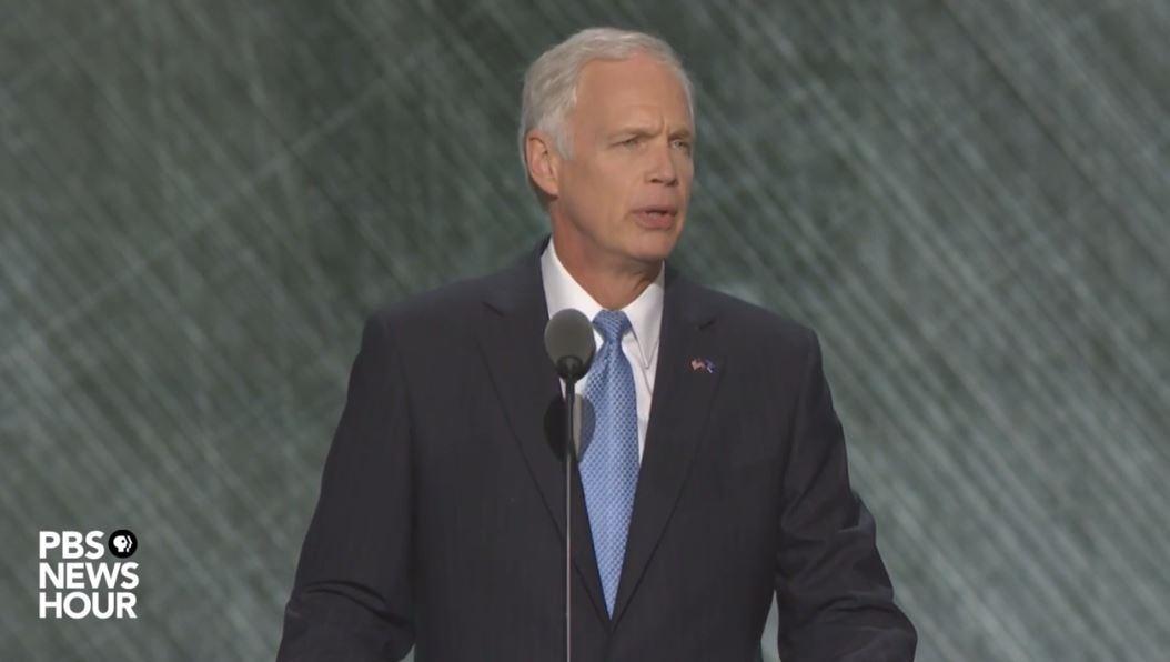 Sen. Ron Johnson speaks at Republican National Convention