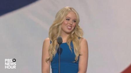 Video thumbnail: PBS NewsHour Tiffany Trump: My father draws out people's full potential