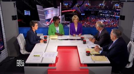Video thumbnail: PBS NewsHour Will Mike Pence help change the tone of the RNC?
