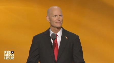Video thumbnail: PBS NewsHour Watch Gov. Rick Scott's full speech at the 2016 RNC