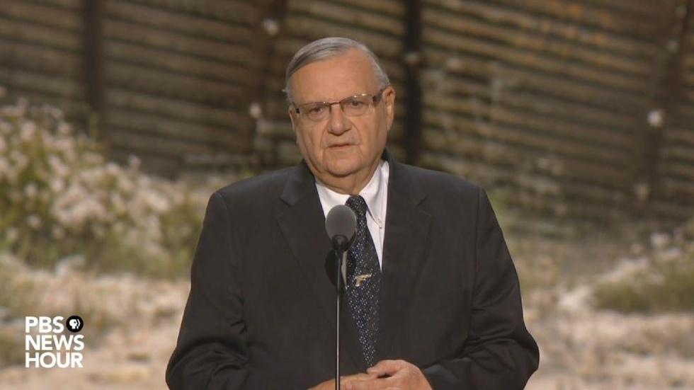 Watch Sheriff Joe Arpaio's full speech at the RNC image