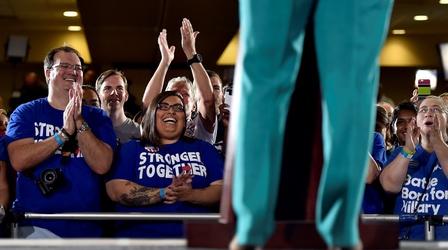 Video thumbnail: PBS NewsHour Inside Hillary Clinton's veep selection process