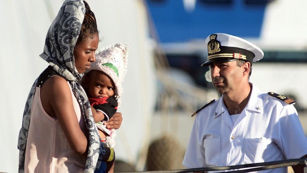 Life and death on the Mediterranean for child migrants image