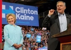 Tim Kaine joins Clinton on the Democratic ticket